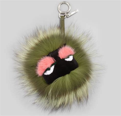 fendi monster charm fake|fendi fur monster.